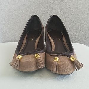 Lauren Ralph Lauren🌸Bess🌸dark brown suede
